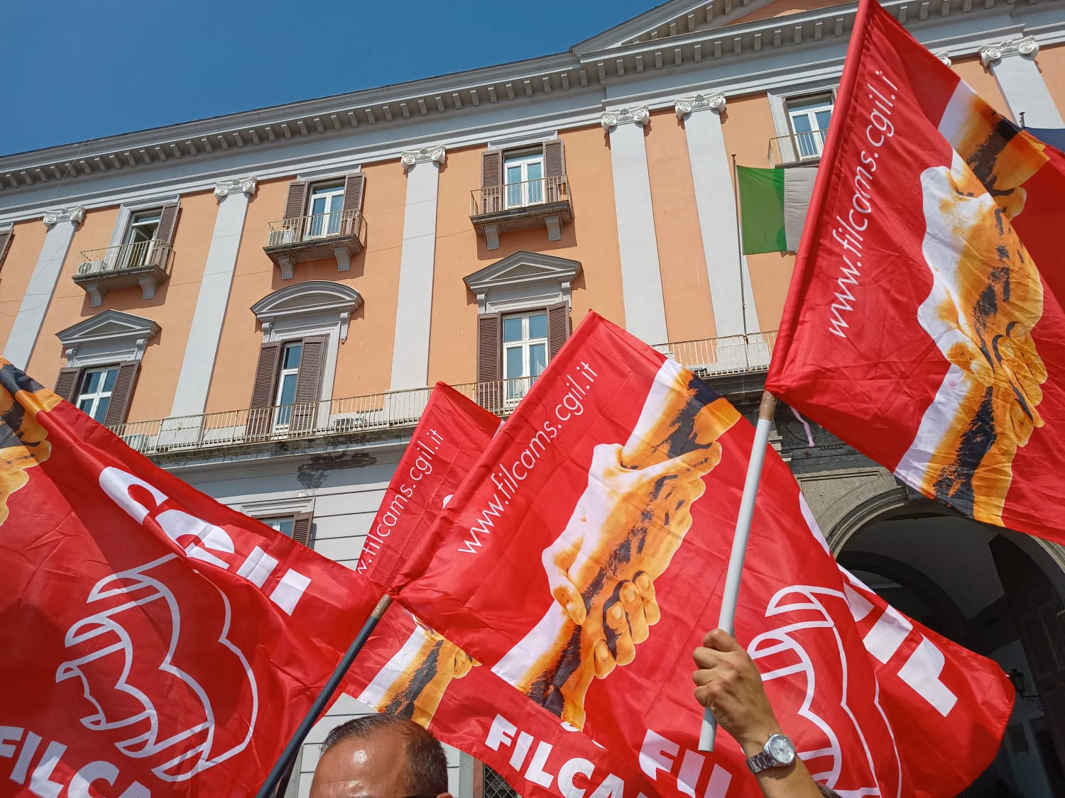 Guardie Giurate Prefettura dignità cgil fiom