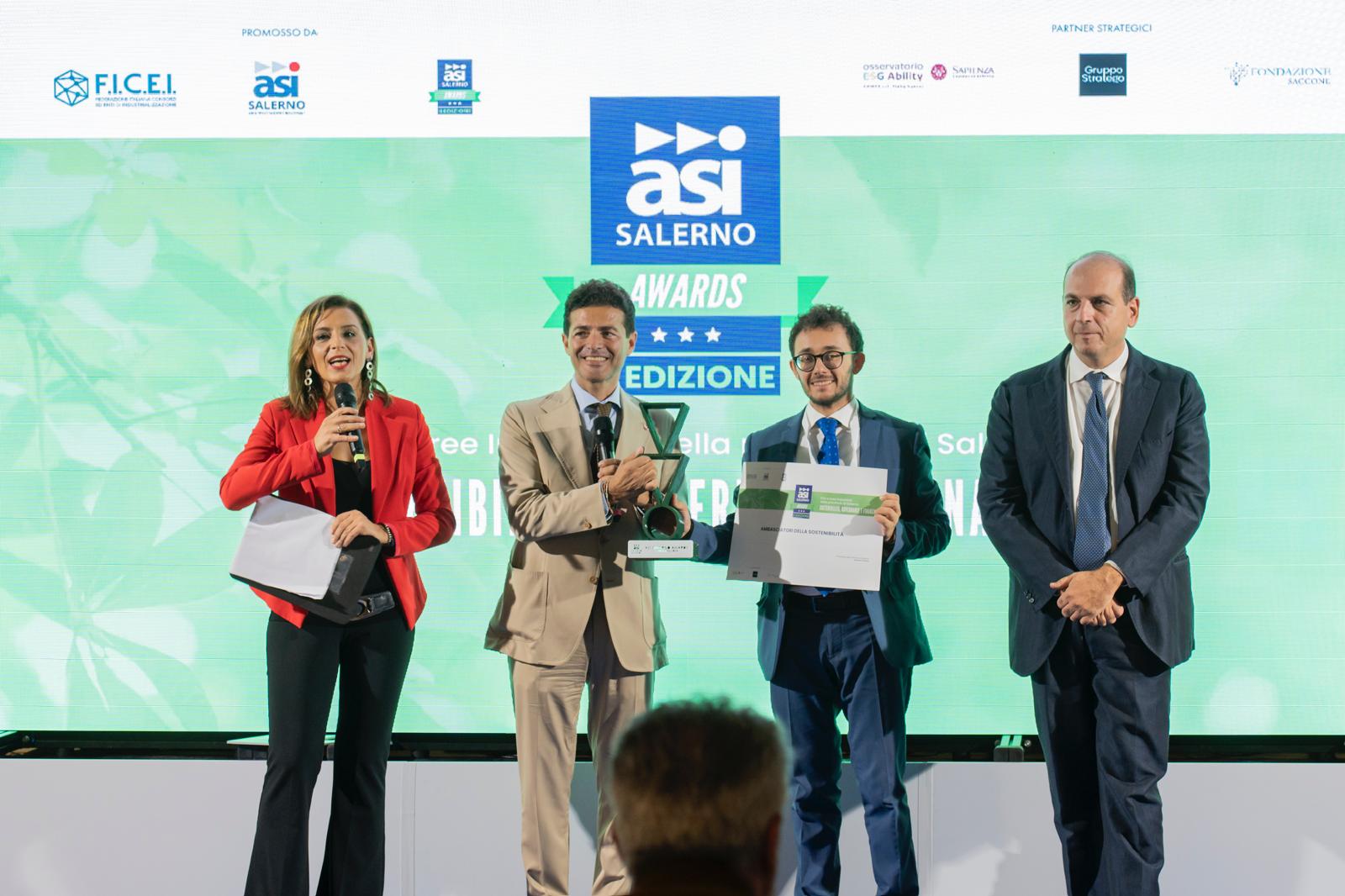 Asi Salerno Awards Aziende sostenibili